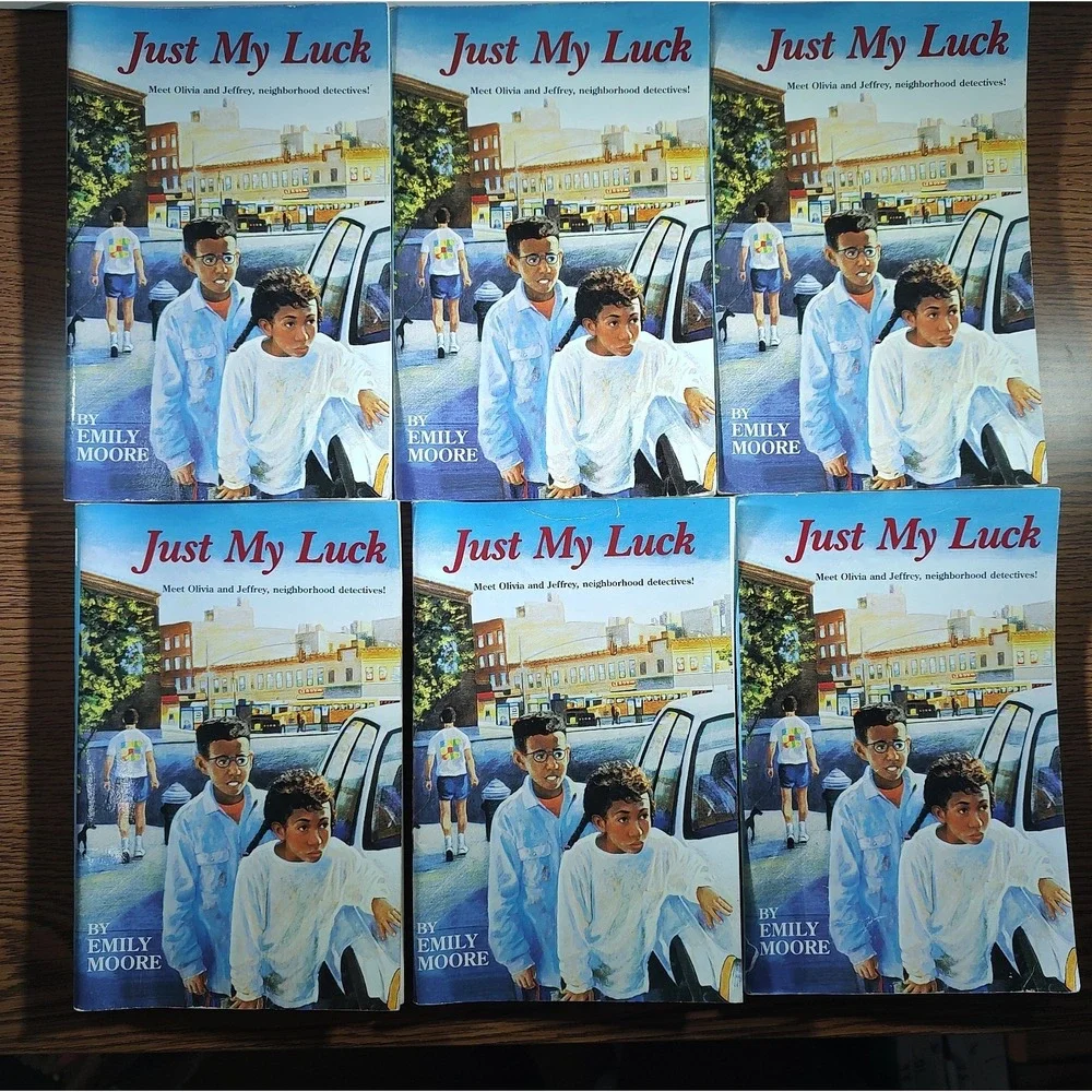Lot Of 6 Just My Luck Paperback Harcourt School Publishers Staff Guided Study